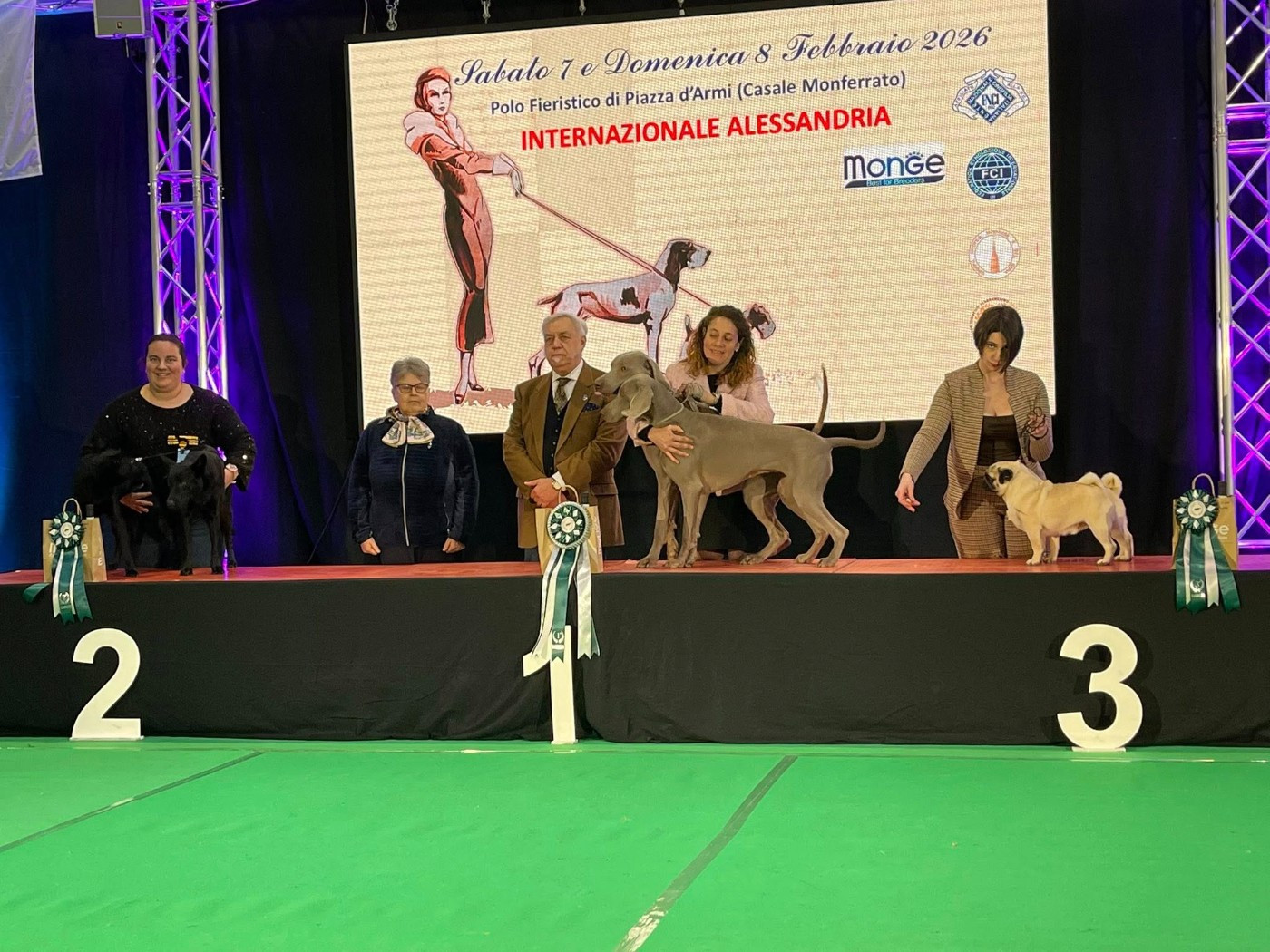 The Wittelsbach Del Monte Alban - BEST-IN-SHOW pour la paire " ULiSSE & ADA "